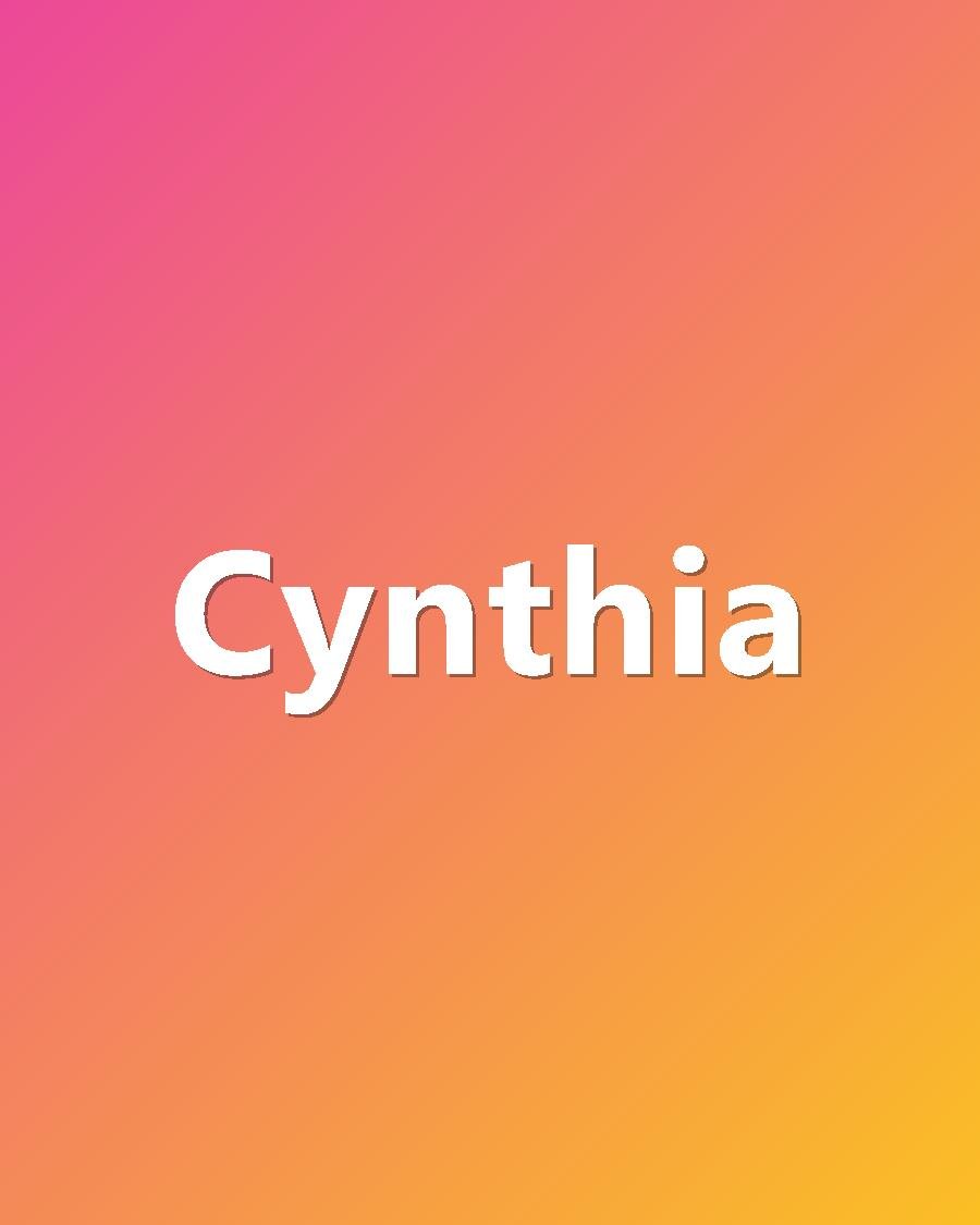 Cynthia creator highlight