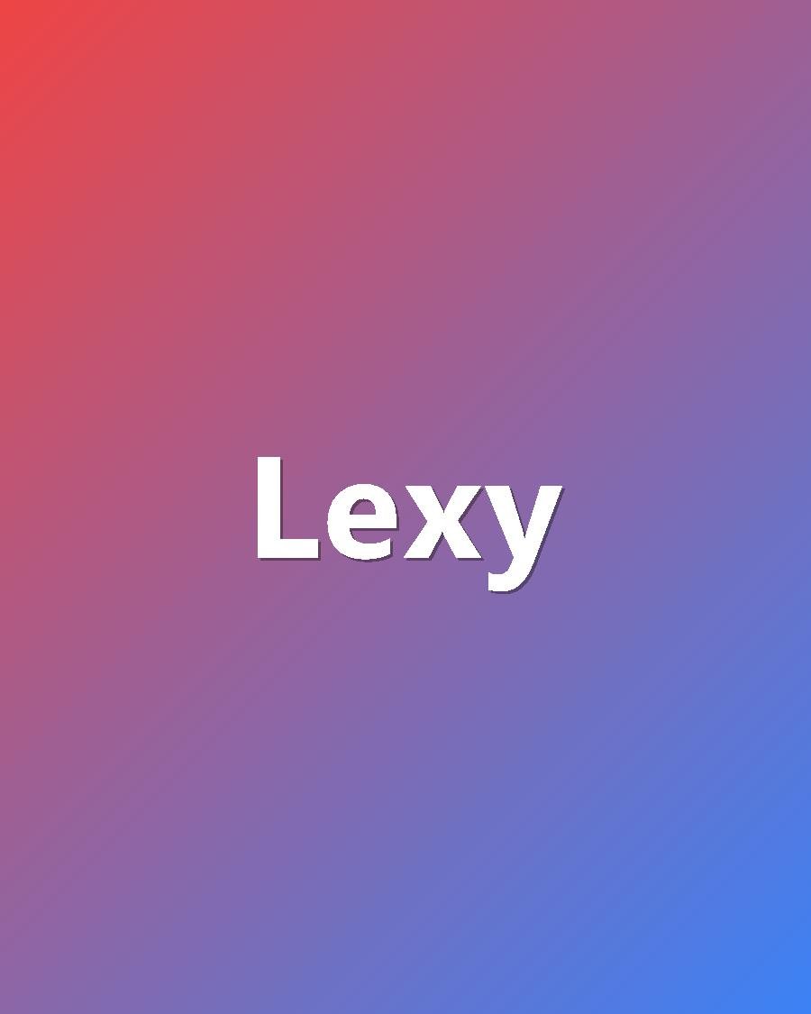 Lexy creator highlight